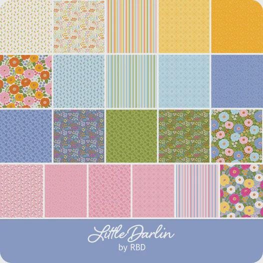 Little Darlin' Fabric 21PC Fat Quarter Bundle by Riley Blake