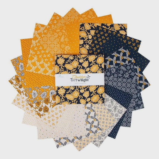 Cheddar at Twilight- Cheddar Scarf by RBD- C15162-CHEDDAR- Riley Blake-Cotton Quilting Fabric- Lane to Grace