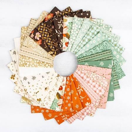 Morning Latte Fat Quarter Bundle, Riley Blake Designs (28 pieces)