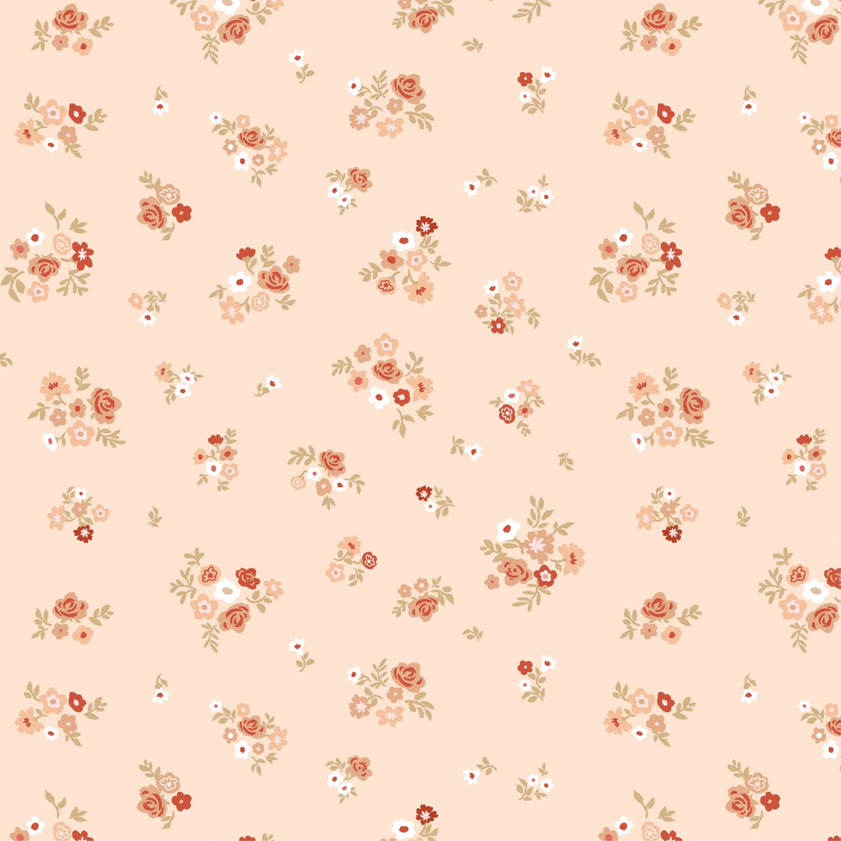 Primrose and Parsley- Poppie Cotton- PR26836- Briar Rose-Beige