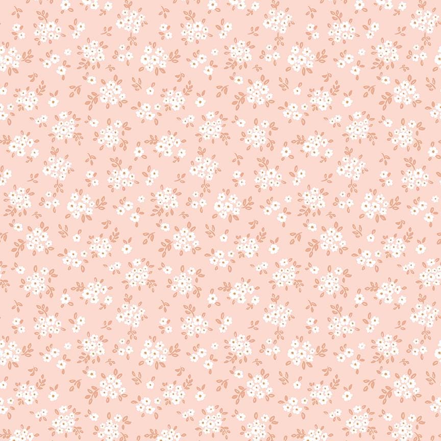 Sweet Cotton Tales-Blooming Bliss by Cayla Naylor- C17315-SHELL- Riley Blake- Cotton Quilting Fabric- Lane to Grace