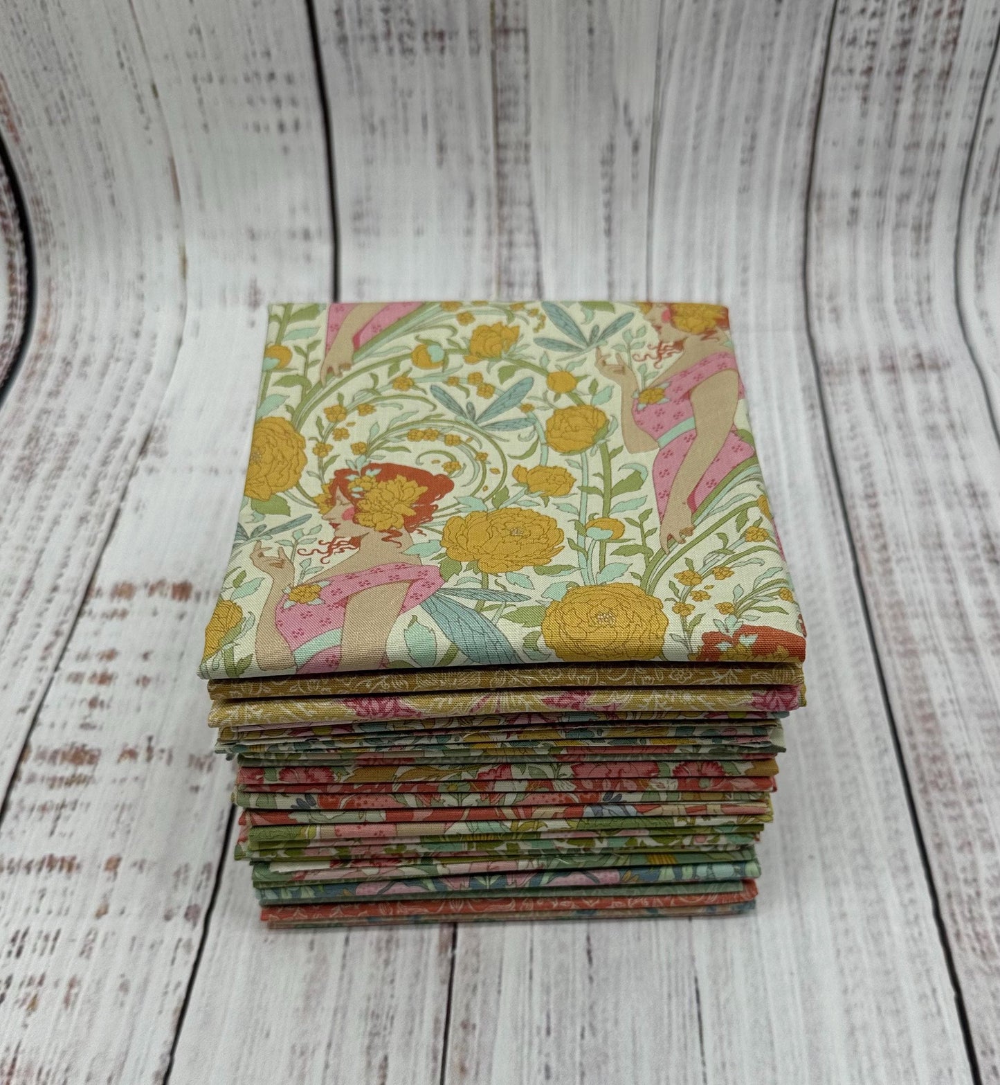 Tilda Songbird Fat Quarter Curated Bundle-24 pc- Quilting Cotton- Lane to Grace
