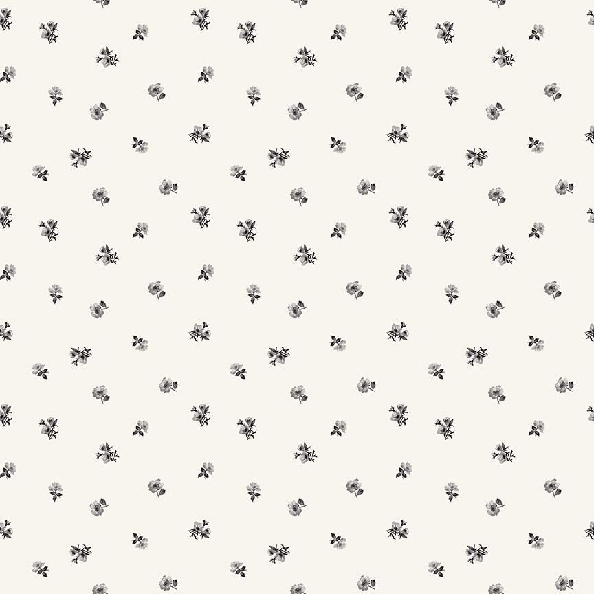Ink & Ivory- Ivory Ditsy by RBD- C16914-IVORY- Riley Blake- Cotton Quilting Fabric- Lane to Grace