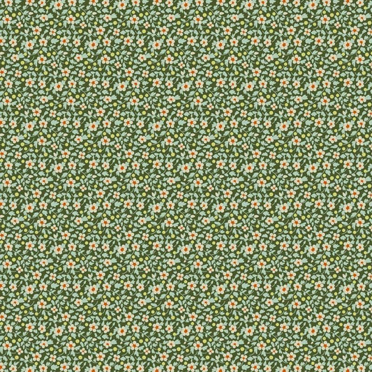 Brie Basics- Tilda- 130188- Pine- Cotton Quilting Fabric- Lane to Grace