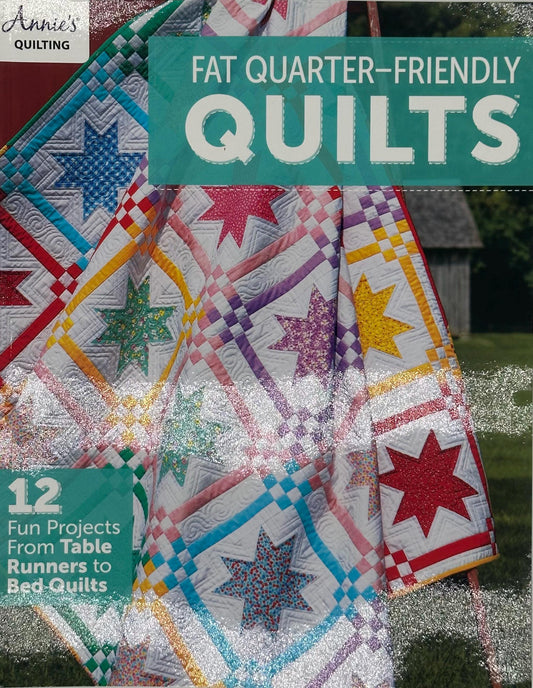 Fat Quarter-Friendly Quilts by Annie's Quilting- Paper Pattern Book- AN1414911- Lane to Grace