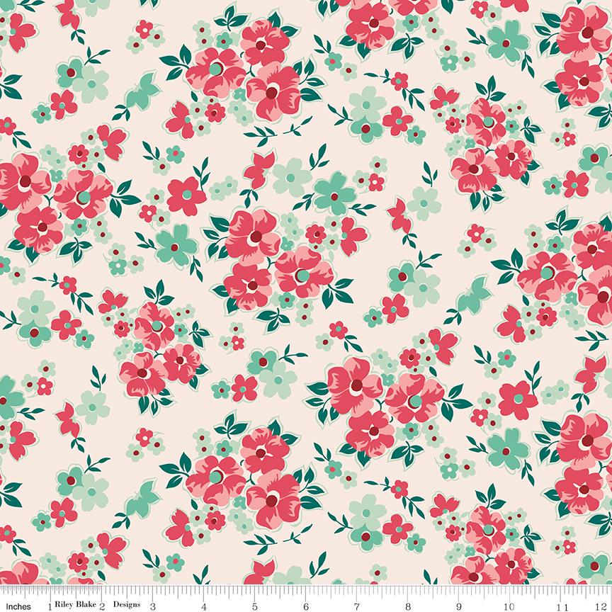 Berry & Sage 5" Stacker (42pc) by Lori Holt- 5-17380-42- Riley Blake- Cotton Quilting Fabric- Lane to Grace