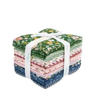 Rosewood- Fat Quarter Bundle (21PC) by Jessica Chertkow- FQ-17490-21- Riley Blake- Cotton Quilting Fabric- Lane to Grace