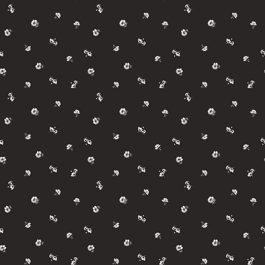 Ink & Ivory- Ink Ditsy by RBD- C16914-INK- Riley Blake- Cotton Quilting Fabric- Lane to Grace