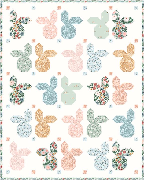 Sweet Baby Bunny Quilt Pattern by Coach House Designs- P250