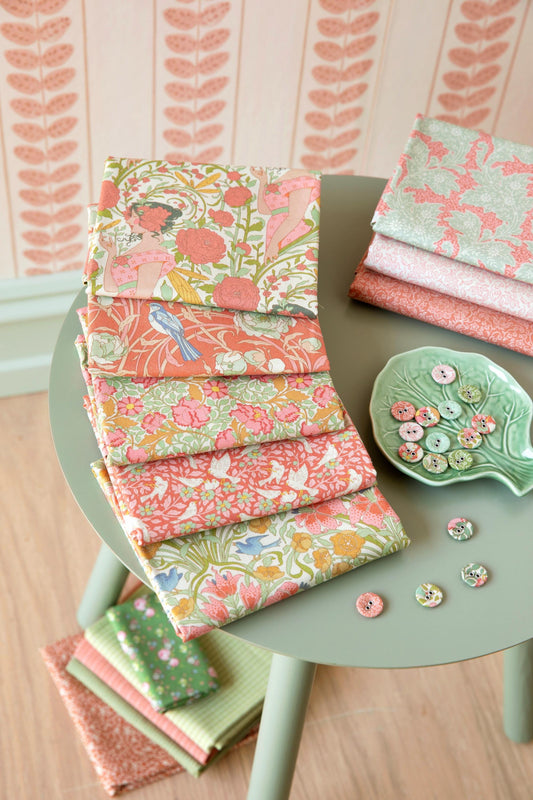 Songbird- FQ Bundle (5pc)- Tilda- Cotton Quilting Fabric- Lane to Grace