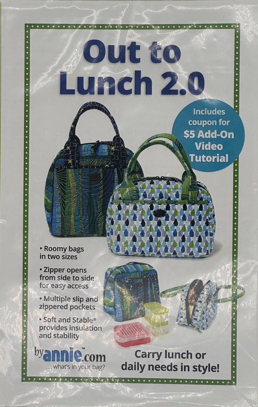 Out to Lunch 2.0- by Annie.com- Paper Pattern- Lane to Grace