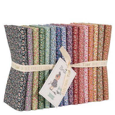 Brie Basics- Tilda- FQ Bundle (16pc)- Cotton Quilting Fabric- Lane to Grace