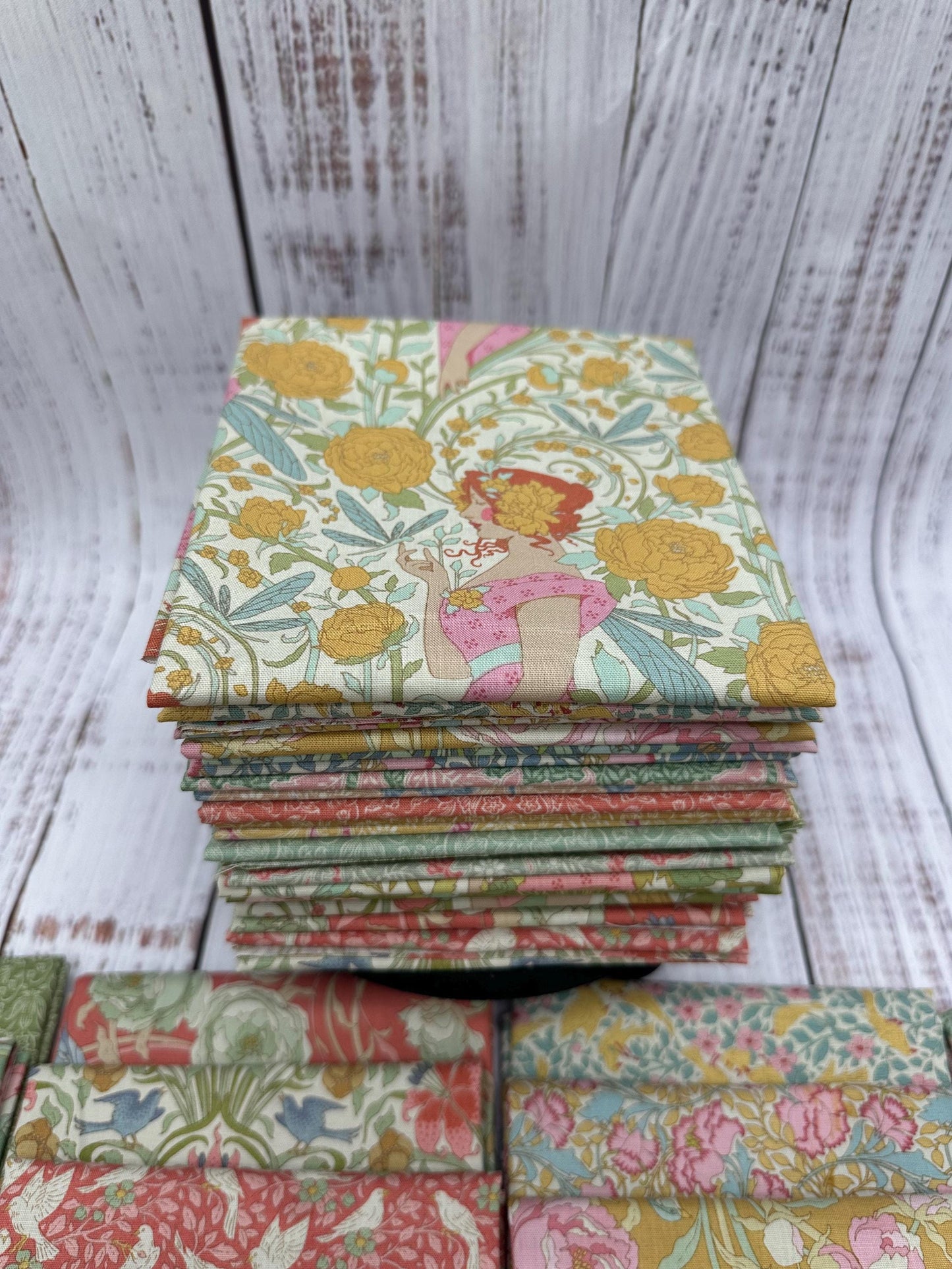 Tilda Songbird Fat Quarter Curated Bundle-24 pc- Quilting Cotton- Lane to Grace