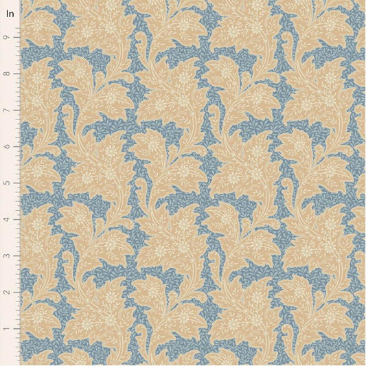 Songbird Blenders- Stella- Tilda- 110157-Blue- Cotton Quilting Fabric- Lane to Grace