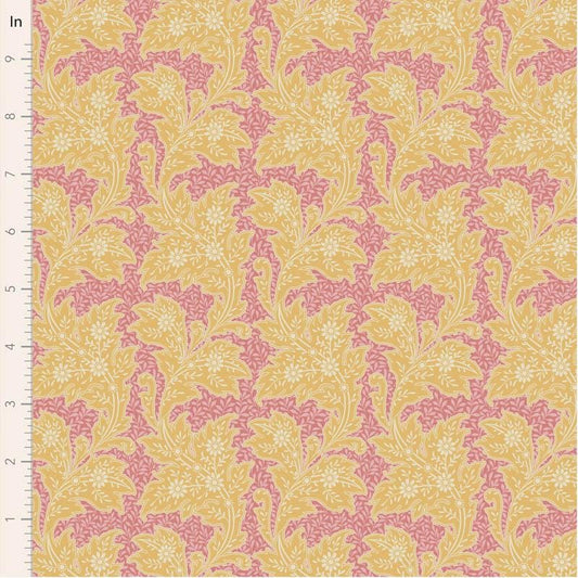 Songbird Blenders- Stella- Tilda- 110160-Yellow- Cotton Quilting Fabric- Lane to Grace