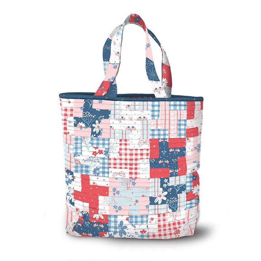 Firework Fields by Gracey Larson- 17580-Red- Riley Blake- Cotton Quilting Fabric- Lane to Grace