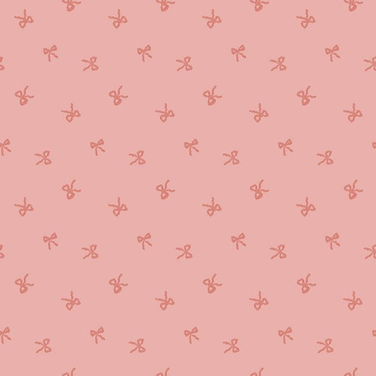 Sweet Cotton Tales- Twirls & Ties by Cayla Naylor- C17314-ROSE- Riley Blake- Cotton Quilting Fabric- Lane to Grace