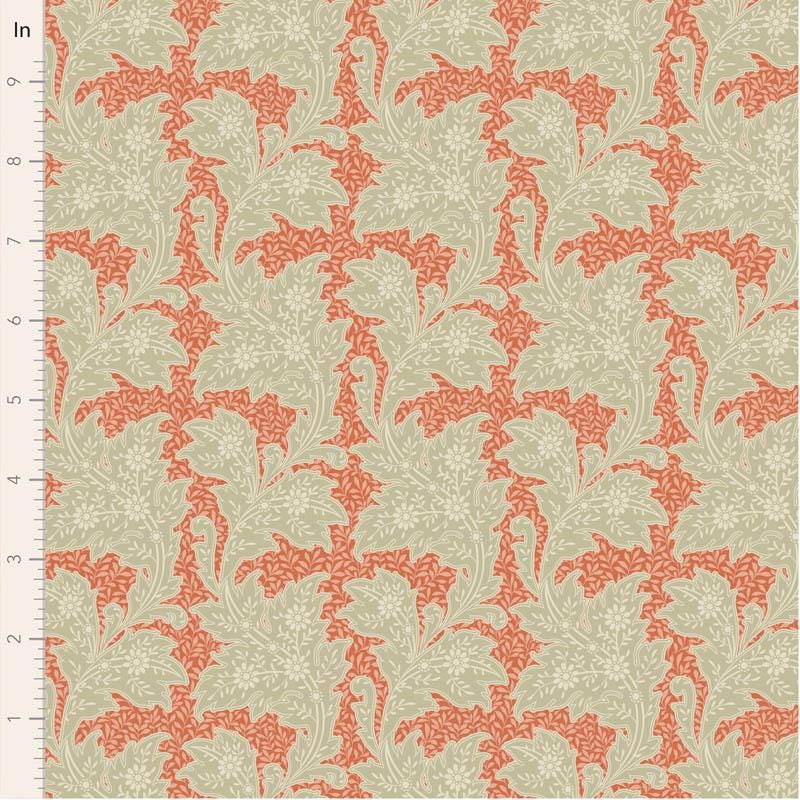 Songbird Blenders- Stella- Tilda- 110151-Coral- Cotton Quilting Fabric- Lane to Grace