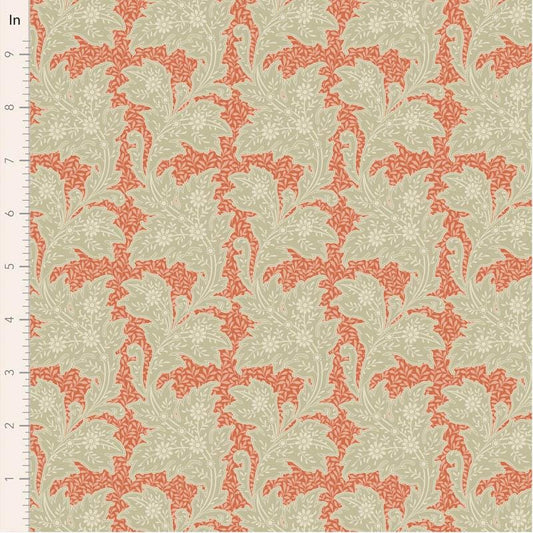 Songbird Blenders- Stella- Tilda- 110151-Coral- Cotton Quilting Fabric- Lane to Grace