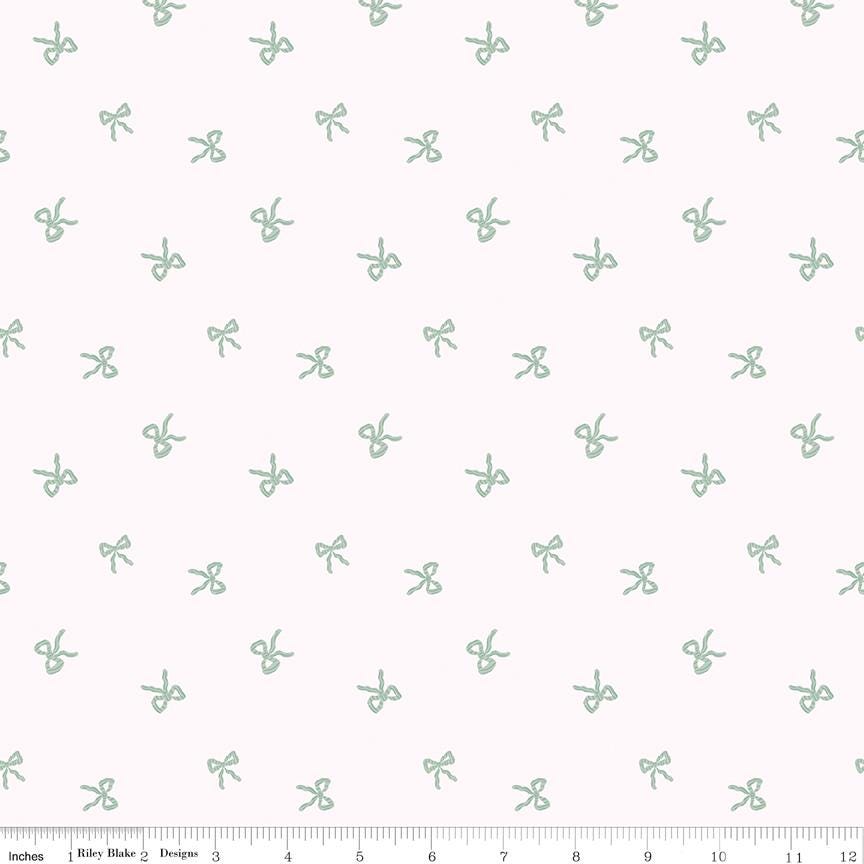Sweet Cotton Tales- Twirls & Ties by Cayla Naylor- C17314-CREAM- Riley Blake- Cotton Quilting Fabric- Lane to Grace