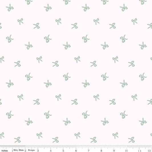 Sweet Cotton Tales- Twirls & Ties by Cayla Naylor- C17314-CREAM- Riley Blake- Cotton Quilting Fabric- Lane to Grace