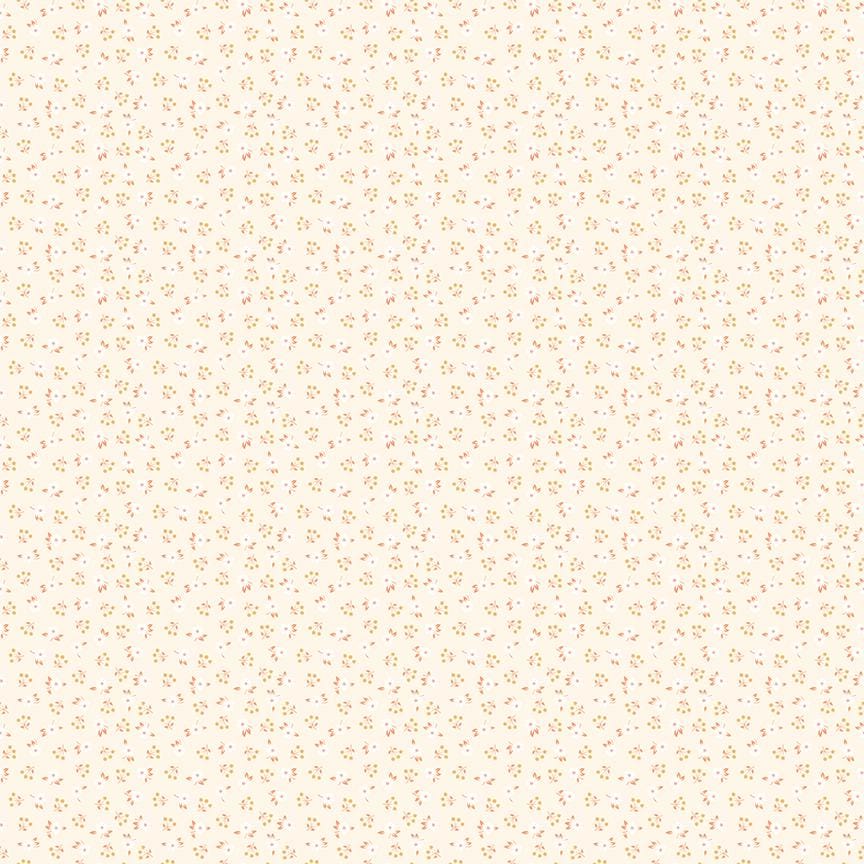 Peach Cobbler by Lily Ashbury-C17425-Sand- Riley Blake- Cotton Quilting Fabric- Lane to Grace