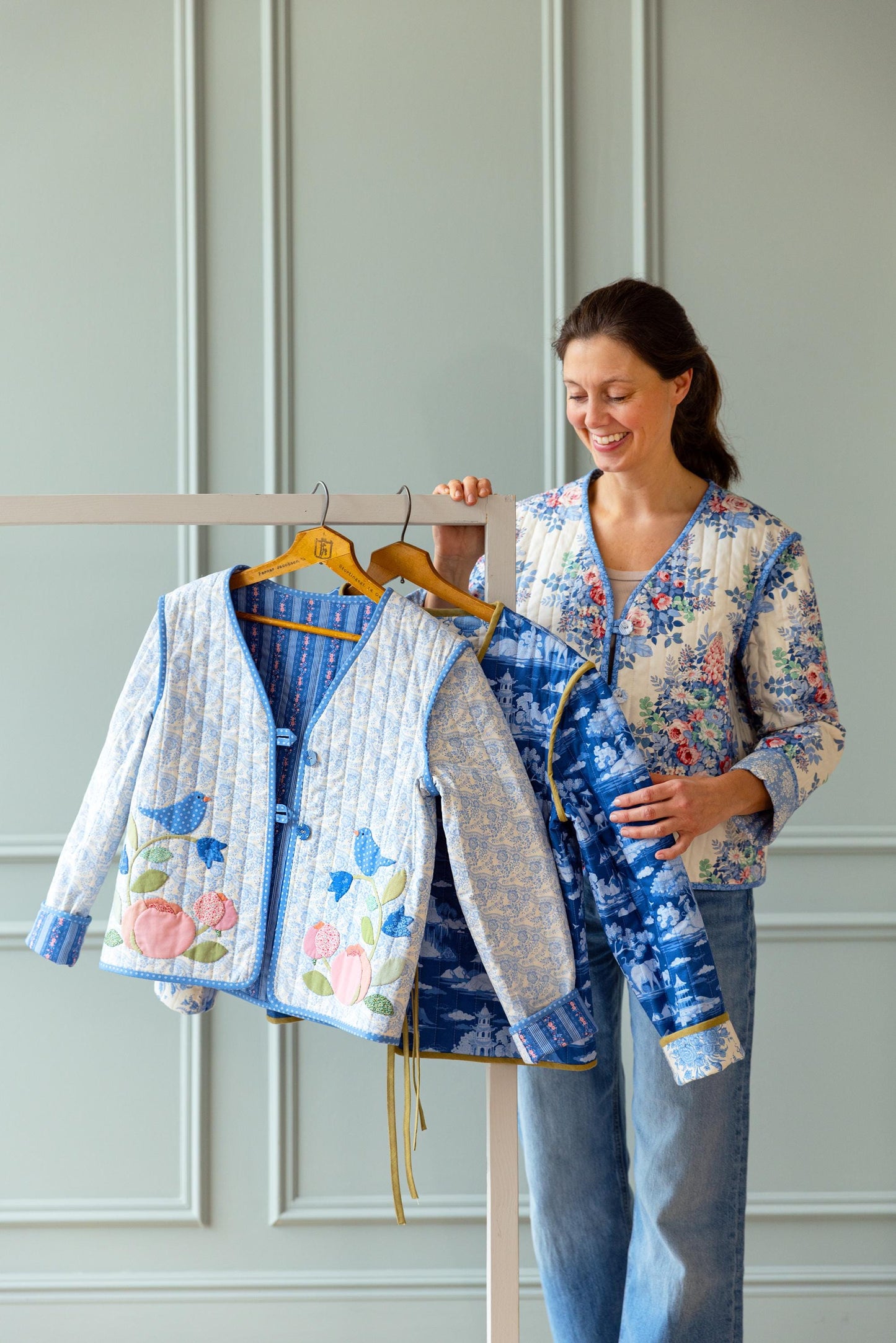 PRE-ORDER- Something Blue Collection FQ Bundle (20pc)- Tilda- Cotton Quilting Fabric- Lane to Grace- Ships June 2026