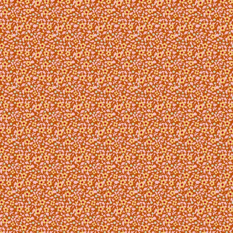 Brie Basics- Tilda- 130197- Ginger- Cotton Quilting Fabric- Lane to Grace