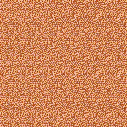 Brie Basics- Tilda- 130197- Ginger- Cotton Quilting Fabric- Lane to Grace