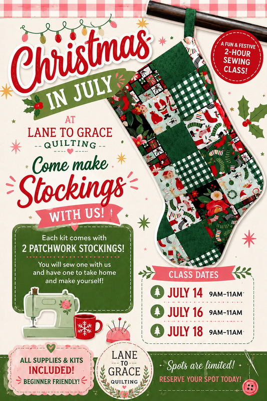 Christmas in July Stitch Club