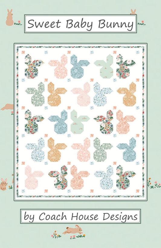 Sweet Baby Bunny Quilt Pattern by Coach House Designs- P250