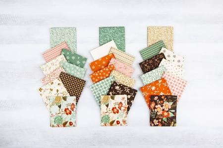 Morning Latte Fat Quarter Bundle, Riley Blake Designs (28 pieces)