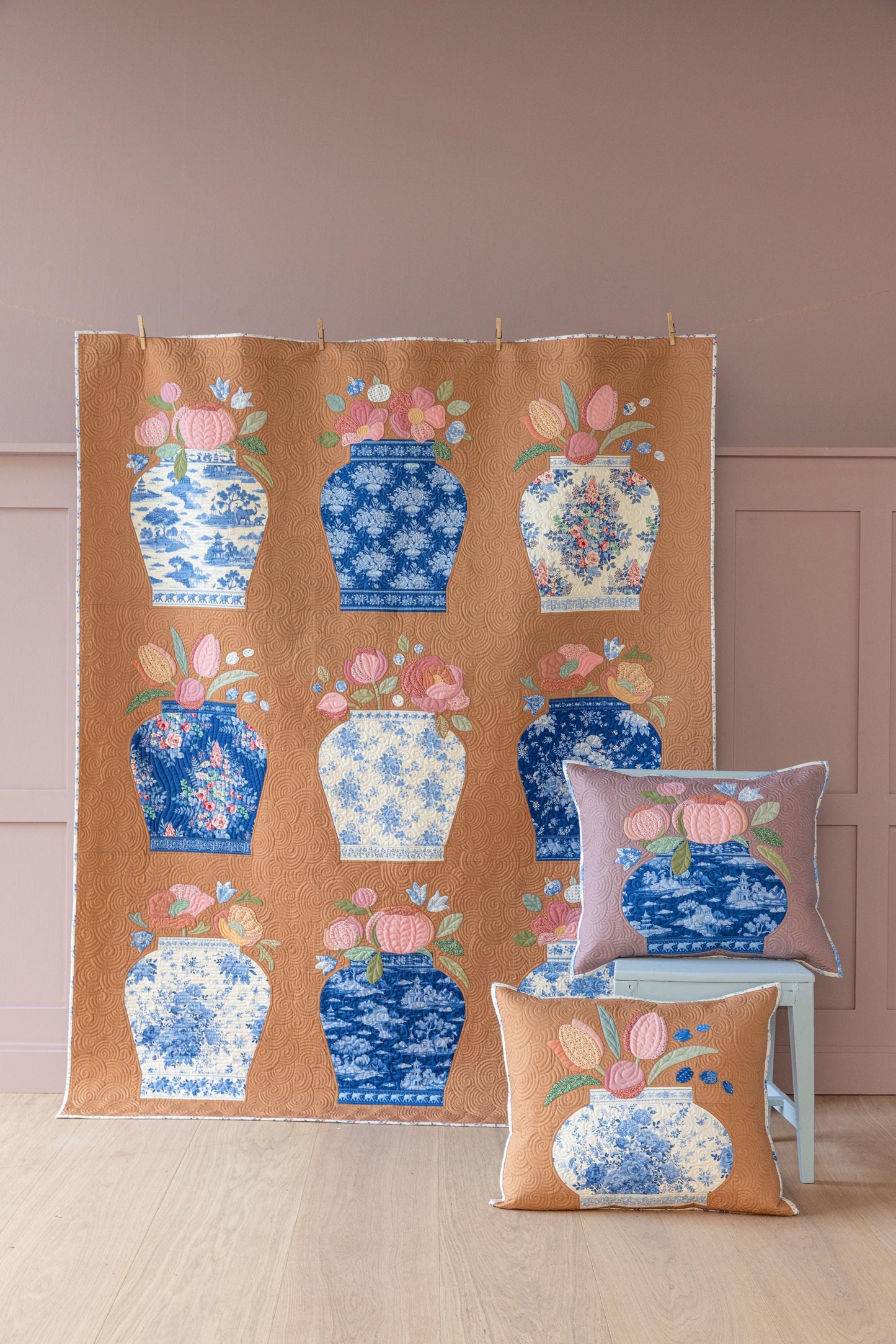 PRE-ORDER- Something Blue- Tilda- 100676- Picknic- Denim- Cotton Quilting Fabric- Lane to Grace- Ships June 2026