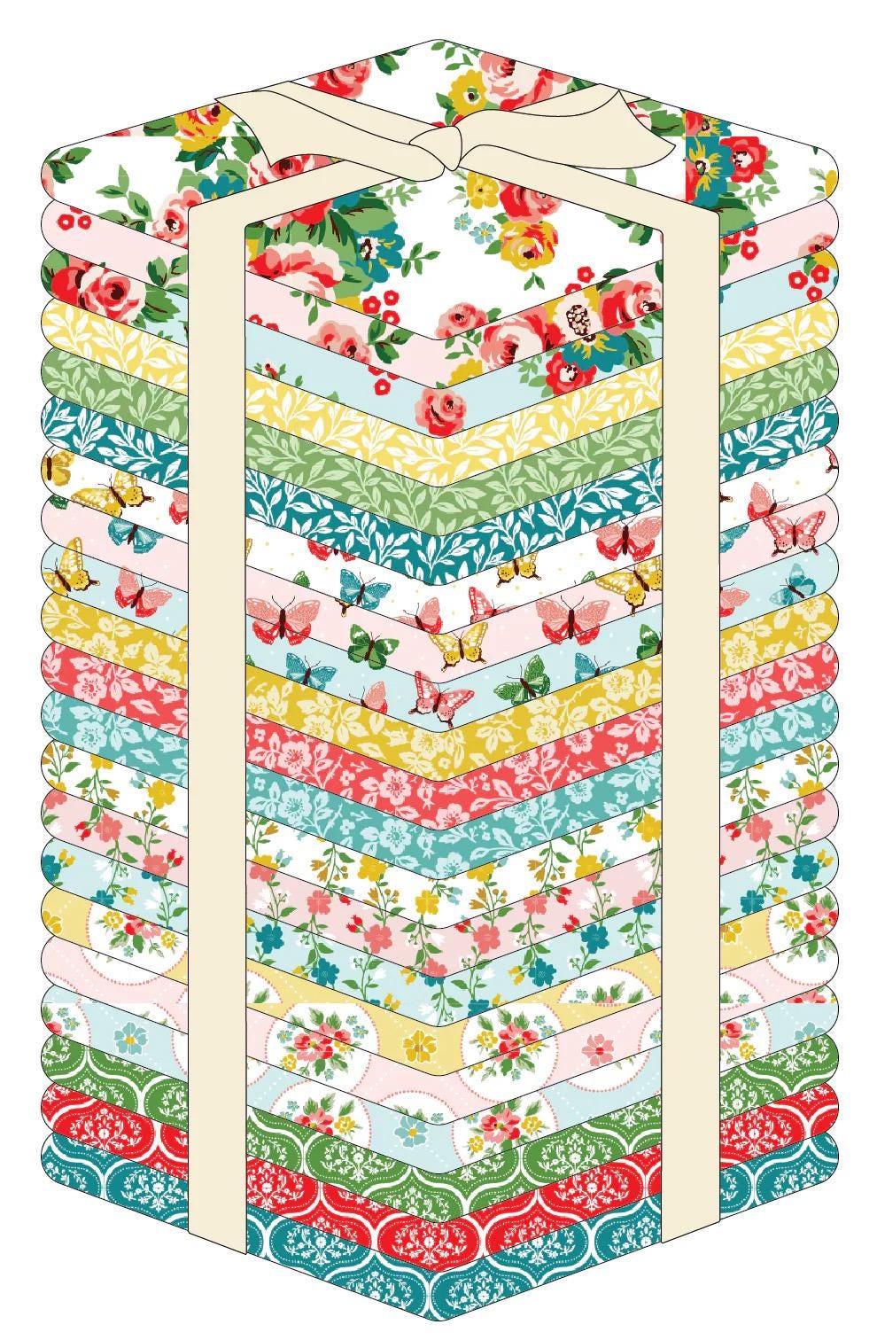 Matilda- 10 inch Stacker (42pc)- Poppie Cotton- MA25125- Cotton Quilting Fabric- Lane to Grace