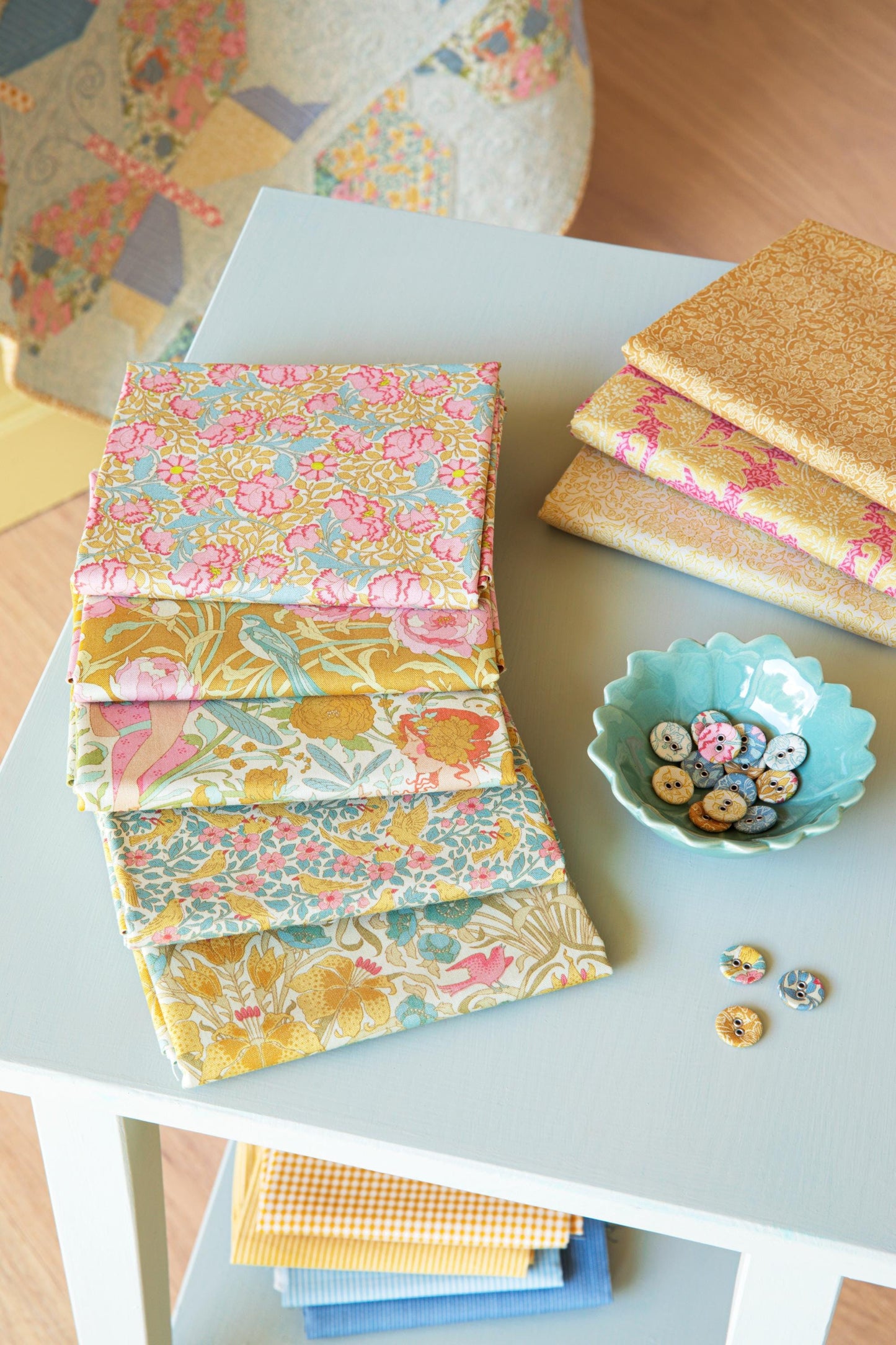 Songbird- FQ Bundle (5pc)- Tilda- Cotton Quilting Fabric- Lane to Grace