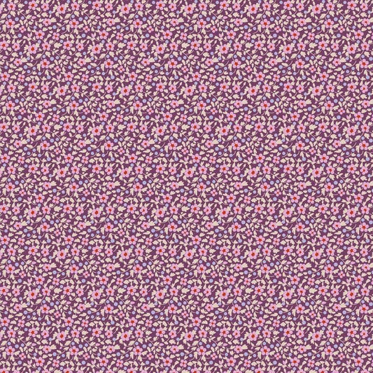 Brie Basics- Tilda- 130192- Heather- Cotton Quilting Fabric- Lane to Grace