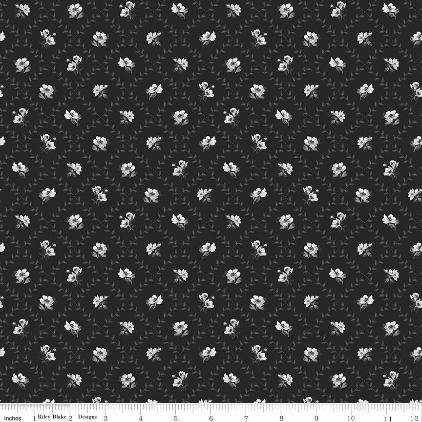 Ink & Ivory- 11 PC FQ Bundle - Riley Blake Designs- Cotton Quilting Fabric- Lane to Grace