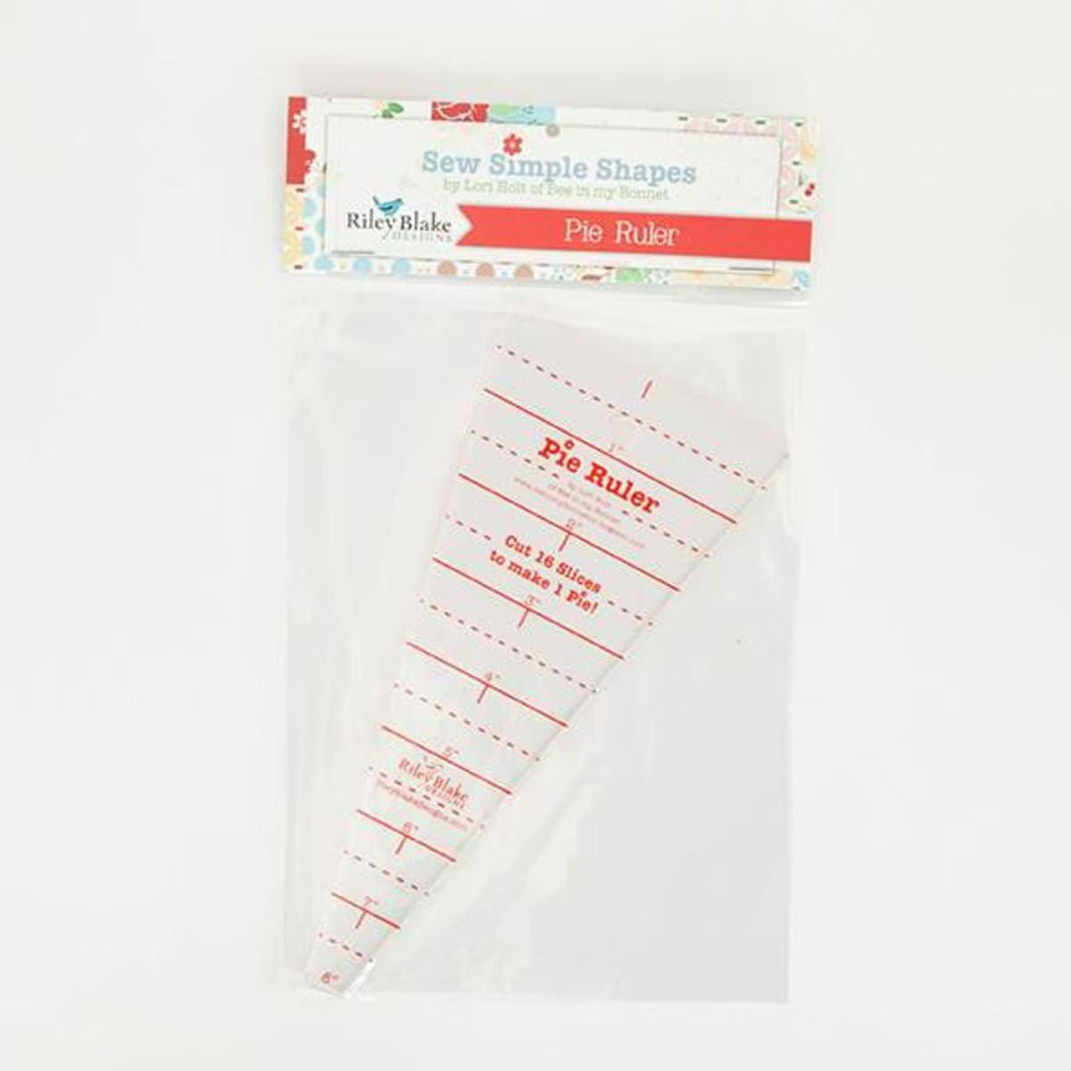 Baked with Love- 8 inch Pie Ruler- Lori Holt- ST4815- Riley Blake- Lane to Grace
