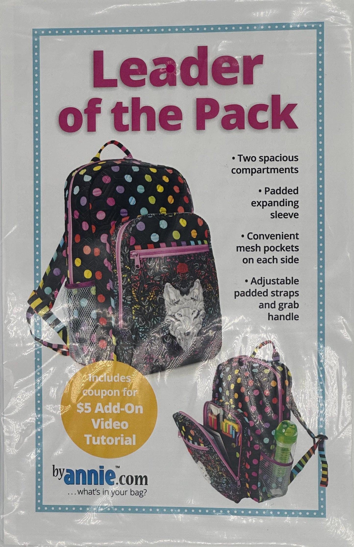 Leader of the Pack- by Annie.com- Paper Pattern- Lane to Grace