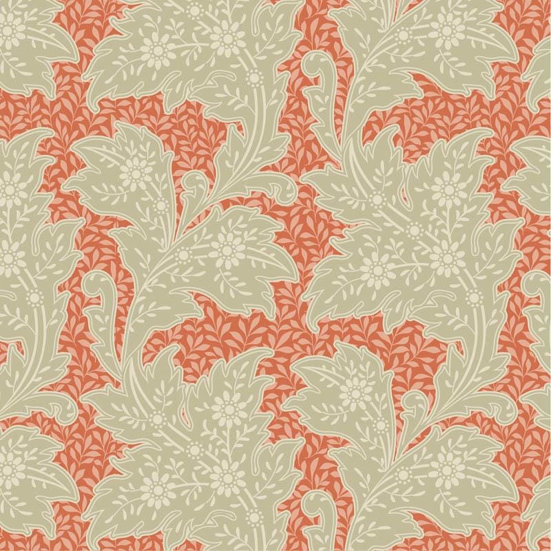 Songbird Blenders- Stella- Tilda- 110151-Coral- Cotton Quilting Fabric- Lane to Grace