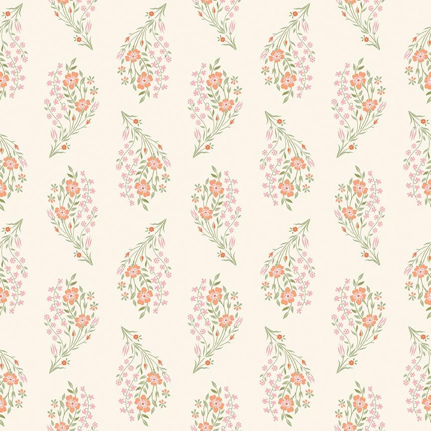 Peach Cobbler by Lily Ashbury-C17422-Day Dream Cream- Riley Blake- Cotton Quilting Fabric- Lane to Grace