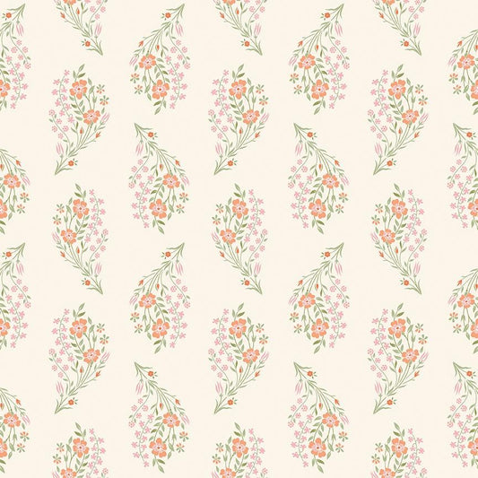 Peach Cobbler by Lily Ashbury-C17422-Day Dream Cream- Riley Blake- Cotton Quilting Fabric- Lane to Grace