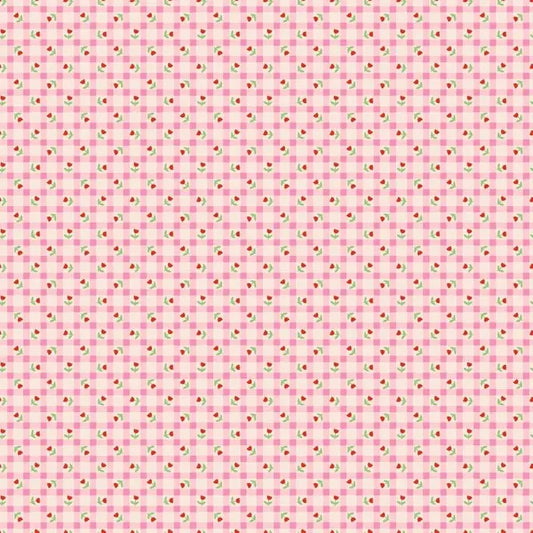 Bluebells and Buttercups- Poppie Cotton- BL26877- Tulip Kisses- Pink