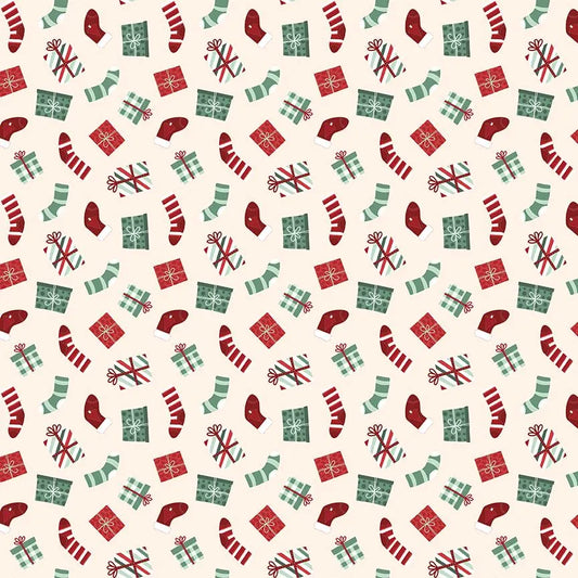 Evergreen Wishes by Traci Reed- C17812-Cream- Riley Blake