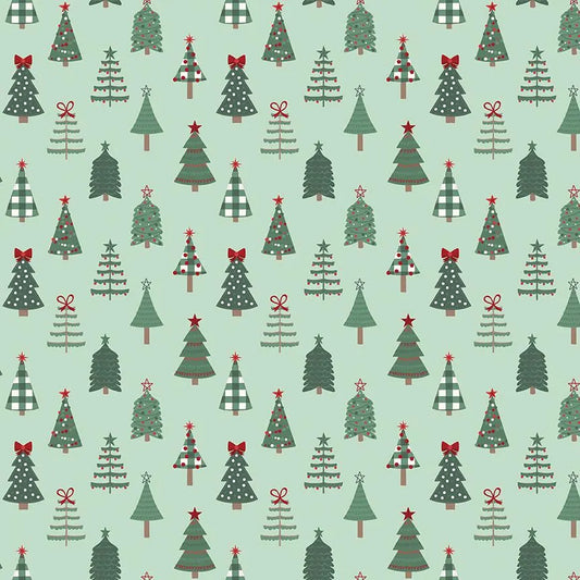 Evergreen Wishes by Traci Reed- C17811-Mint- Riley Blake