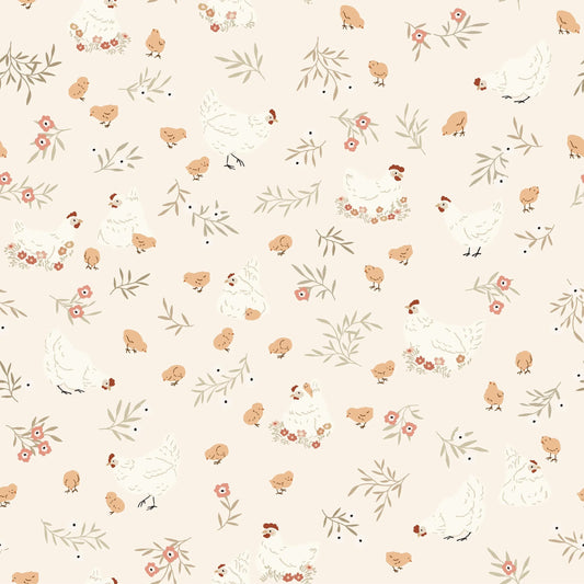 Primrose and Parsley- Poppie Cotton- PR26837- Nesting-Beige