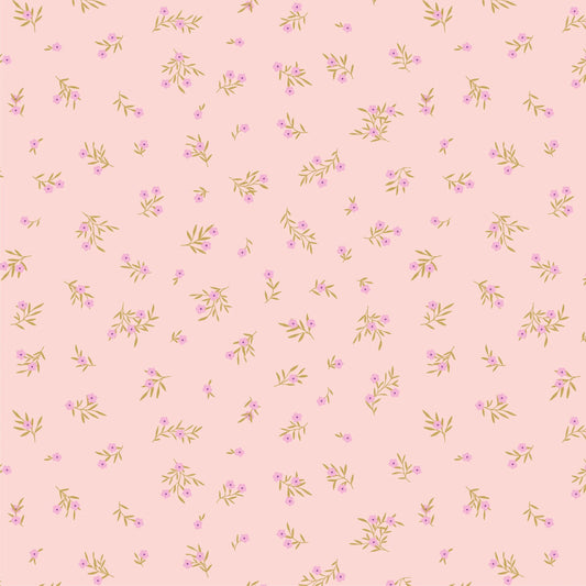 Primrose and Parsley- Poppie Cotton- PR26842- Meadow Sprigs-Rose