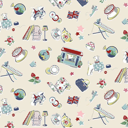 PRE-ORDER Cath Kidston® Signature Collection-C18371-Cream